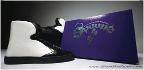store poster for Spoons Footwear: "The Swagg Surfer"